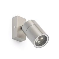 QAZQA Buitenwandlamp staal IP44 draai- en kantelbaar - Solo - thumbnail