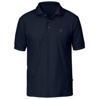 Fjallraven Crowley Pique Polo Heren Blueblack S - thumbnail