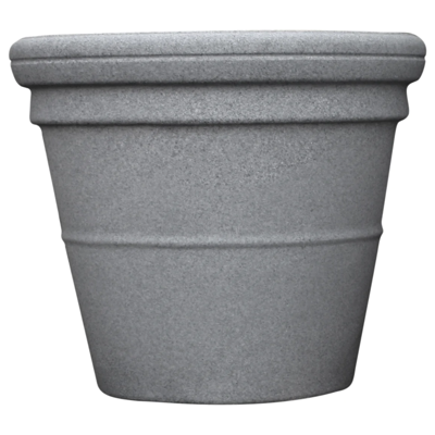Ronde 500L grijze plantenbak - Prestige Rome - Prestige
