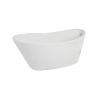 BWS Vrijstaand Trapeze Ligbad Acryl 170x77 cm Wit (inclusief witte waste en overloop) - thumbnail