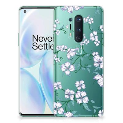 OnePlus 8 Pro Uniek | TPU Case | Blossom White