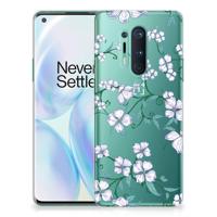 OnePlus 8 Pro Uniek | TPU Case | Blossom White - thumbnail