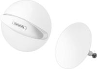 Hansgrohe Flexaplus afbouwdeel E afvoer- en overloopgarnituur, mat wit - thumbnail