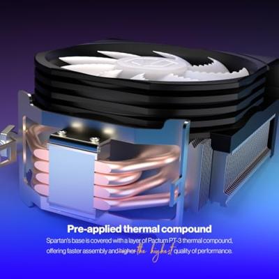 ENDORFY Spartan 5 MAX ARGB Processor Luchtkoeler 12 cm Zwart 1 stuk(s)