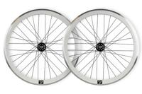 Weinmann G42 Fixed Gear Wielset - Wit-Zwart CNC - thumbnail