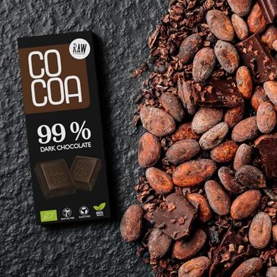 Cocoa 99% Dark Chocolate Reep Cocoa 99% Dark Chocolate Reep