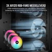Corsair 3000D Airflow RGB midi tower behuizing - thumbnail
