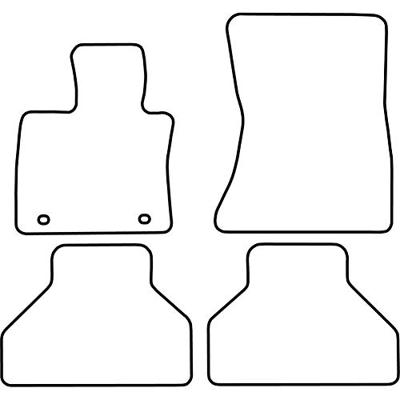 Automatten passend voor BMW X5 2007-2013 TMBM531
