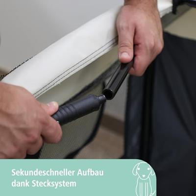 Transportdoos - KERBL - Journey - 70 x 52 x 52 cm - Grijs/Beige