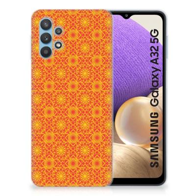 Samsung Galaxy A32 5G | TPU bumper | Batik Oranje Samsung Galaxy A32 5G | TPU bumper | Batik Oranje