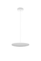 Trio Witte strakke hanglampTray Ø 40cm - 340910131 - thumbnail