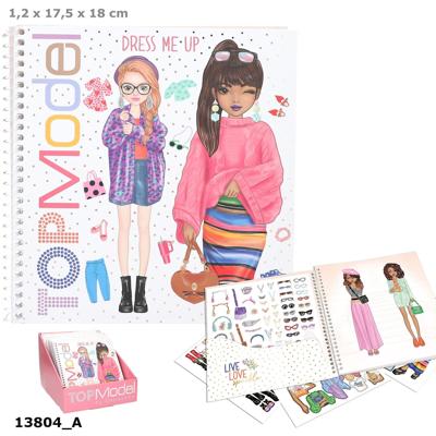 Top Model Dress Me Up Stickerboek Top Model Dress Me Up Stickerboek