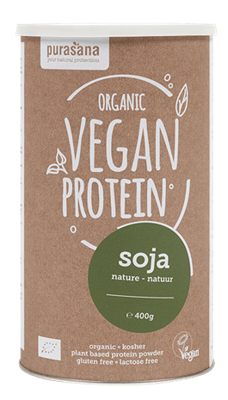 Purasana Proteine soja vegan bio 400 Gram