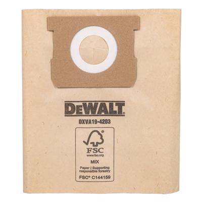 DeWALT Wegwerp Filterzak voor 45-61 Liter | 3 Stuks - DXVA19-4203