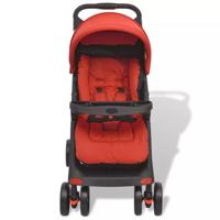 vidaXL Buggy 102x52x100 cm rood - thumbnail