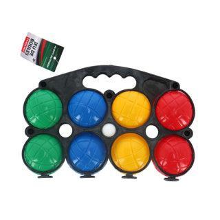 Alert Jeu De Boules Set met 8 Kunststof Ballen