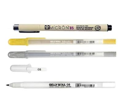 Gelschrijver sakura gelly roll the favourites | 6 stuks