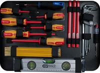 KS Tools 911.0628 911.0628 Gereedschapsset Electricien Incl. koffer - thumbnail