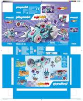 PLAYMOBIL 71635 Eenhoornmeisje en kart, Funstars, 46 stuks, vanaf 4 jaar - thumbnail