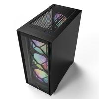 Montech air 1000 premium midi tower behuizing (zwart | 3x usb-a | tempered glass) - thumbnail