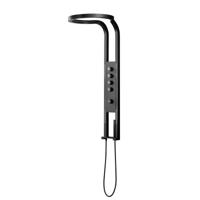 Best Design Douchepaneel Nero Future Met Massagejets en Handdouche Mat Zwart - thumbnail