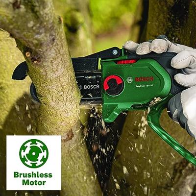 Bosch Groen Accukettingzaag EasyChain 18V-15-7 | Incl. 1-uurslader (AL 18V-20) + 1 x 2,5 Ah accu - 06008B8900