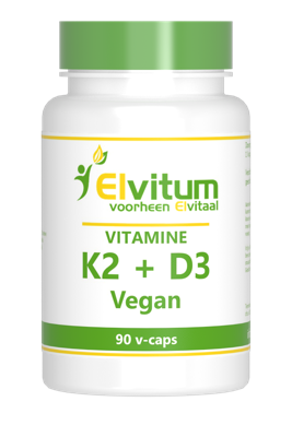 Elvitum Vitamine K2 D3 Vegicaps