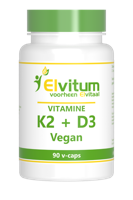 Elvitum Vitamine K2 D3 Vegicaps - thumbnail