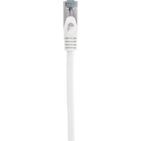 Renkforce RF-5043916 RJ45 Netwerkkabel, patchkabel CAT 6A S/FTP 0.25 m Wit Snagless, Vlambestendig 1 stuk(s) - thumbnail