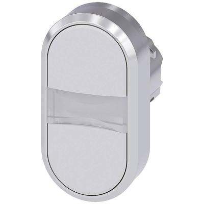 Siemens 3SU10503AB660AA0 3SU1050-3AB66-0AA0 Dubbele drukknop Metalen frontring, Hoogglans Knop Zilver, Wit 1 stuk(s) Siemens 3SU10503AB660AA0 3SU1050-3AB66-0AA0 Dubbele drukknop Metalen frontring, Hoogglans Knop Zilver, Wit 1 stuk(s)