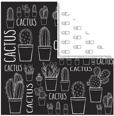 Vivi Gade Design papier, cactus, 180 gr, 5 vel/ 1 doos