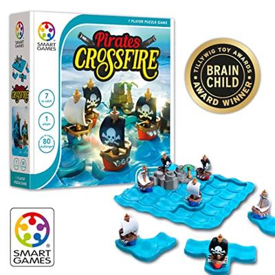 SmartGames Pirates Crossfire puzzel bordspel