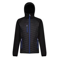Ragetta RG0549 Navigate Hybrid Jacket - Black/Seal Grey - XL - thumbnail