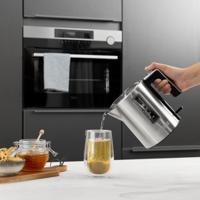 Princess 236045 Waterkoker Deluxe 1L 2200W RVS/Zwart - thumbnail