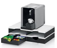 Vakkenset Styrodoc A4 4 vaks zwart/grijs - thumbnail