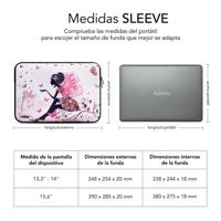 Laptophoes Subblim Hada Multicolour - thumbnail