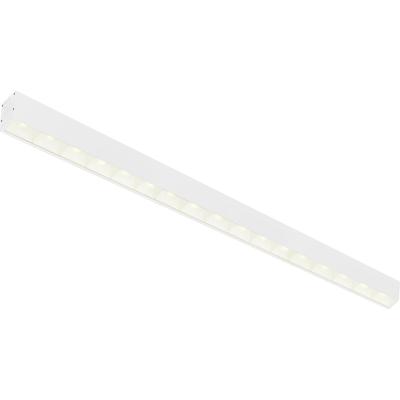 Lineaire LED Hanglamp - Lijnverlichting - Kozolux Tina - 40W 4600lm - Helder/Koud Wit 6500K - 120cm - Wit