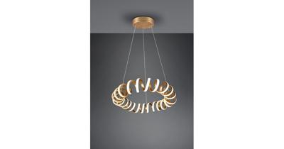 Trio Led hanglampCurl Ø 55cm goud - 325110179