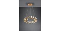 Trio Led hanglampCurl Ø 55cm goud - 325110179 - thumbnail