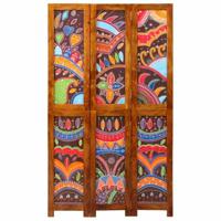 Kamerscherm Bruin 105 x 180 cm Massief acaciahout - thumbnail