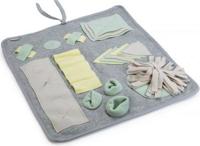 Beeztees Puppy snuffelmat doeka 50x45cm grijs - thumbnail