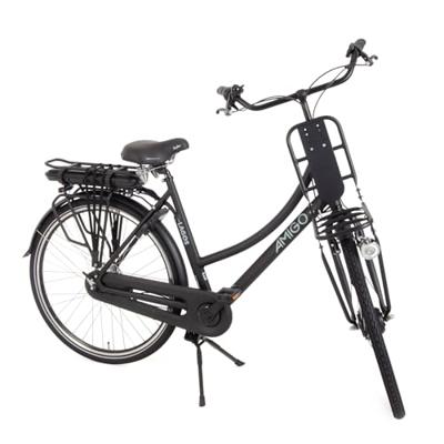 AMIGO E Lagos T3 28 Inch 50 cm Dames 7V Rollerbrake Matzwart