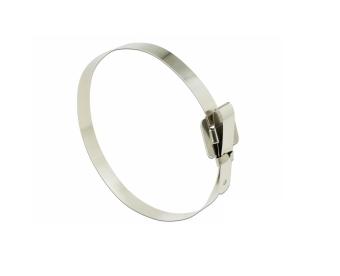 DeLOCK Herbruikbare RVS kabelbinders met vouwsluiting