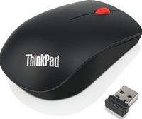 Wireless muis Lenovo ThinkPad Essential Zwart Grijs 1200 DPI - thumbnail