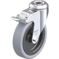 Blickle LKRA-VPA 126G-FI Zwenkwiel met rem Wieldiameter: 125 mm Draagvermogen (max.): 120 kg 1 stuk(s) - thumbnail