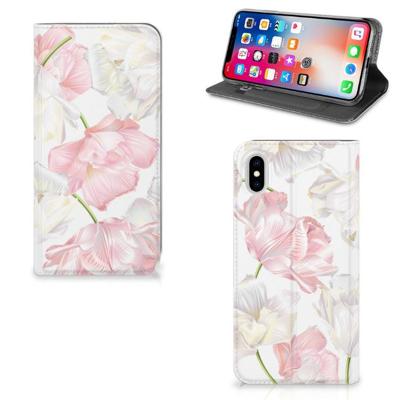 Apple iPhone Xs Max Smart Cover Lovely Flowers