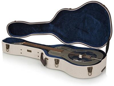 Gator Cases GW-JM-RESO Journeyman Resonator Guitar Deluxe Wood Case koffer voor resonatorgitaren - thumbnail