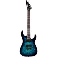 ESP LTD M-200DX NT Blue Burst elektrische gitaar - thumbnail