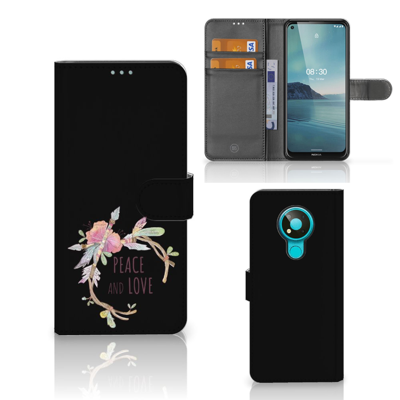 Nokia 3.4 Leuk Hoesje Boho Text Nokia 3.4 Leuk Hoesje Boho Text