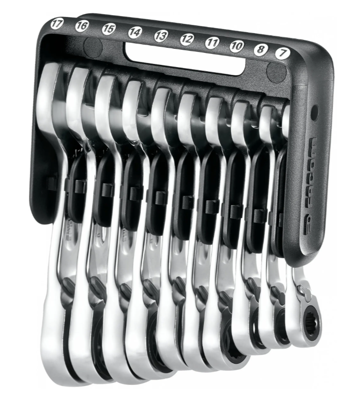 Facom 10Delige Set 467Bs On Zakhouder Metrisch - 467BS.JP10PB - 467BS.JP10PB